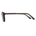 Joanna - Cat-eye Brown Clip On Sunglasses for Women